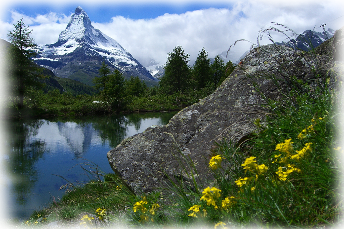 Grindijsee oberhalb von Zermatt