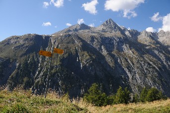 Blick zum Wiwannihorn